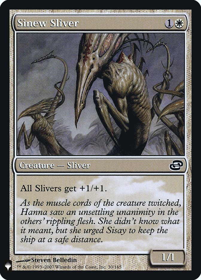 Sinew Sliver [Mystery Booster] | Silver Goblin