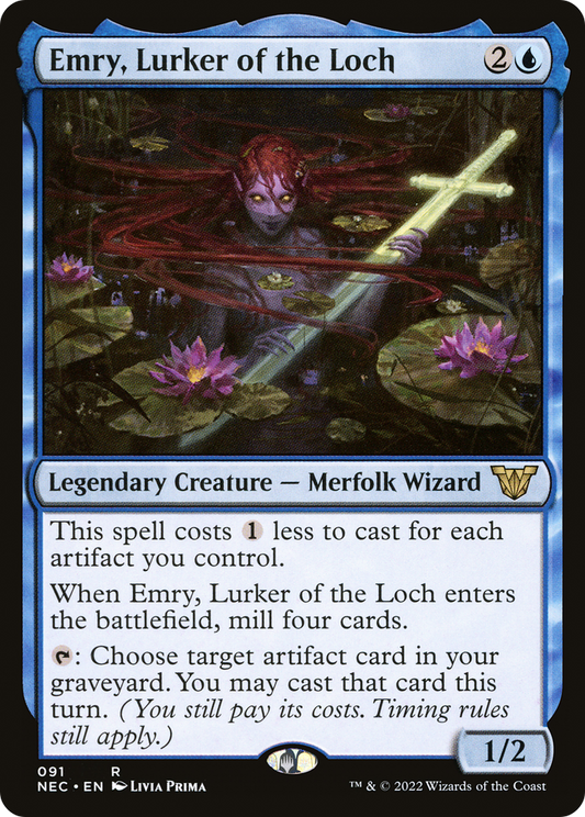 Emry, Lurker of the Loch [Kamigawa: Neon Dynasty Commander]