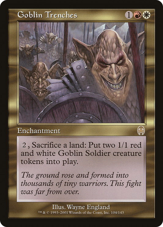 Goblin Trenches [Apocalypse] Foil