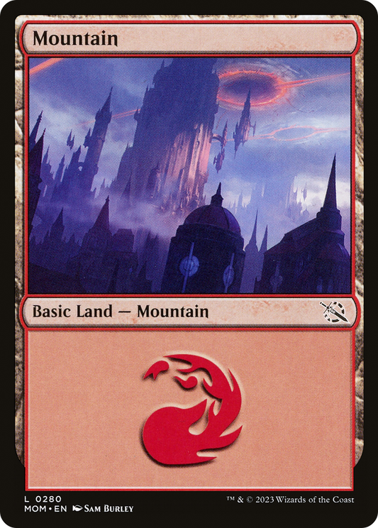 Mountain (280) [March of the Machine] Foil