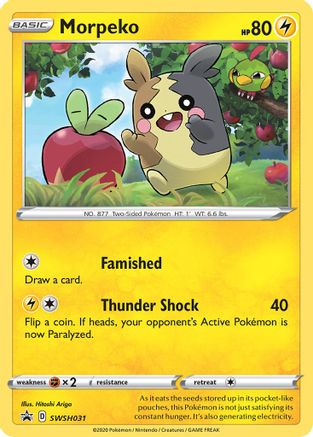 Morpeko - SWSH031 (SWSH031) Holofoil - SWSH Sword & Shield Promo Cards