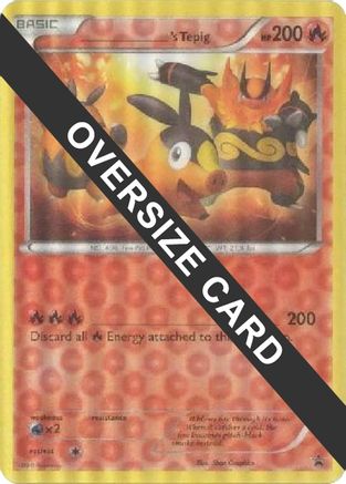 _____'s Tepig (Jumbo Card) [Miscellaneous Cards]