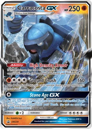 Carracosta GX (SM239) [Sun & Moon: Black Star Promos] | Silver Goblin