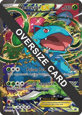 Venusaur EX (XY123) (Jumbo Card) [XY: Black Star Promos] | Silver Goblin