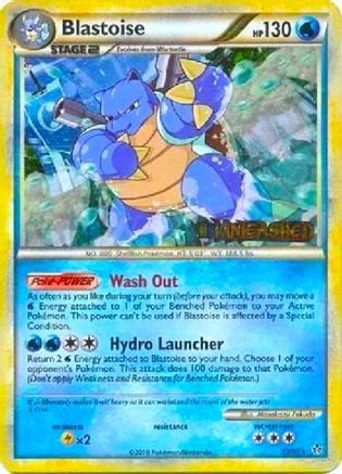 Blastoise (13/95) (Prerelease Promo) [HeartGold & SoulSilver: Black Star Promos] | Silver Goblin