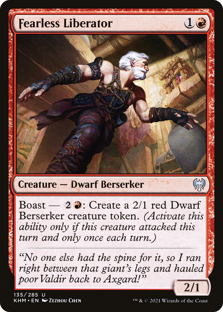 Fearless Liberator [Kaldheim] Foil