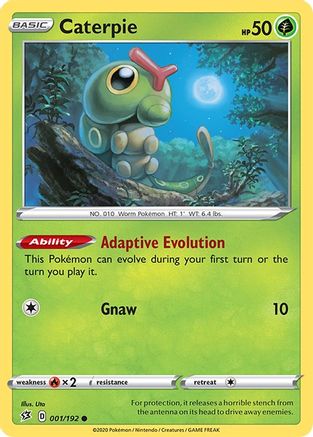 Caterpie (001/192) [Sword & Shield: Rebel Clash] | Silver Goblin