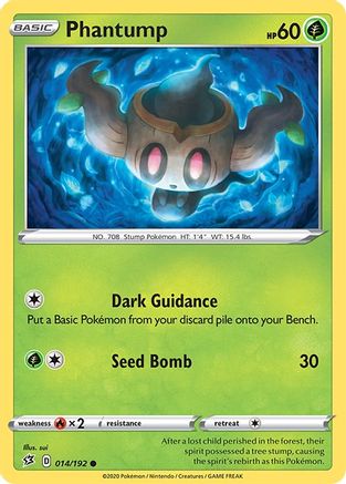 Phantump (14) Reverse Holofoil - Rebel Clash