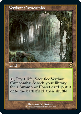 Verdant Catacombs (Retro Foil Etched) [Modern Horizons 2] | Silver Goblin