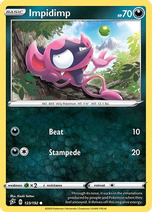Impidimp (123) - SWSH02 Rebel Clash