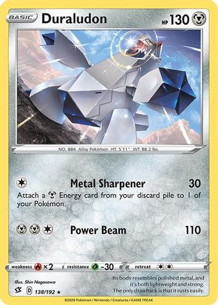 Duraludon (138) Holofoil - SWSH02 Rebel Clash