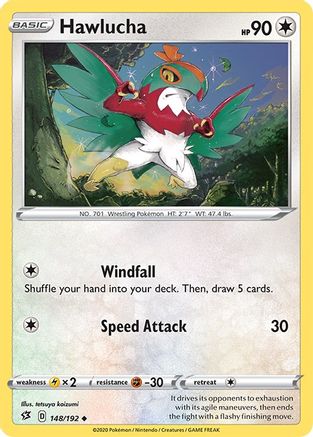 Hawlucha (148) - SWSH02 Rebel Clash