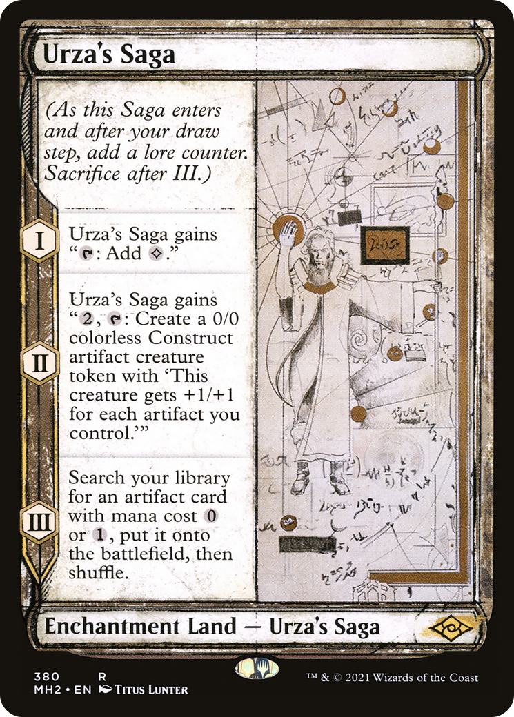 Urza's Saga (Showcase) (380) Foil - Modern Horizons 2