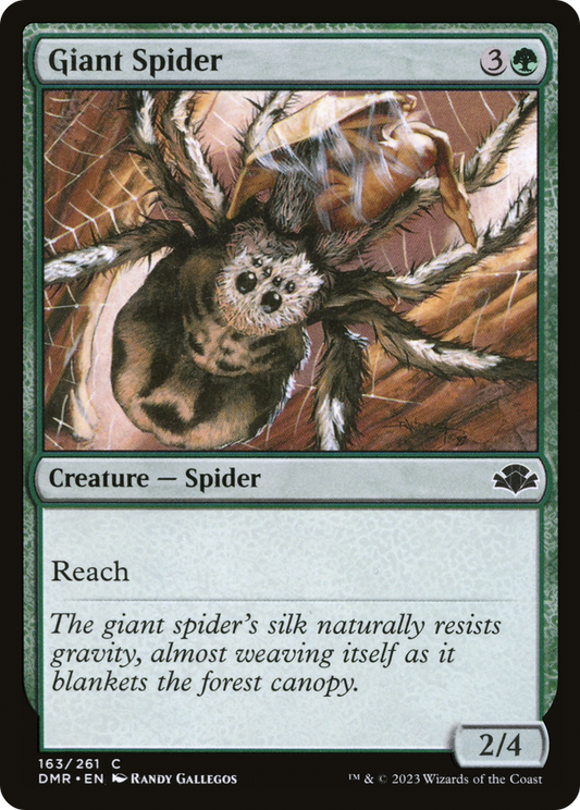 Giant Spider [Dominaria Remastered] Foil