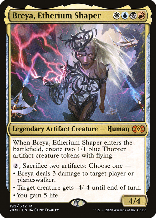 Breya, Etherium Shaper [Double Masters] Foil
