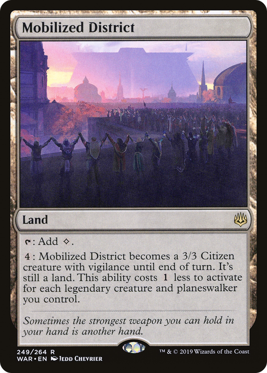 Mobilized District [War of the Spark] Foil