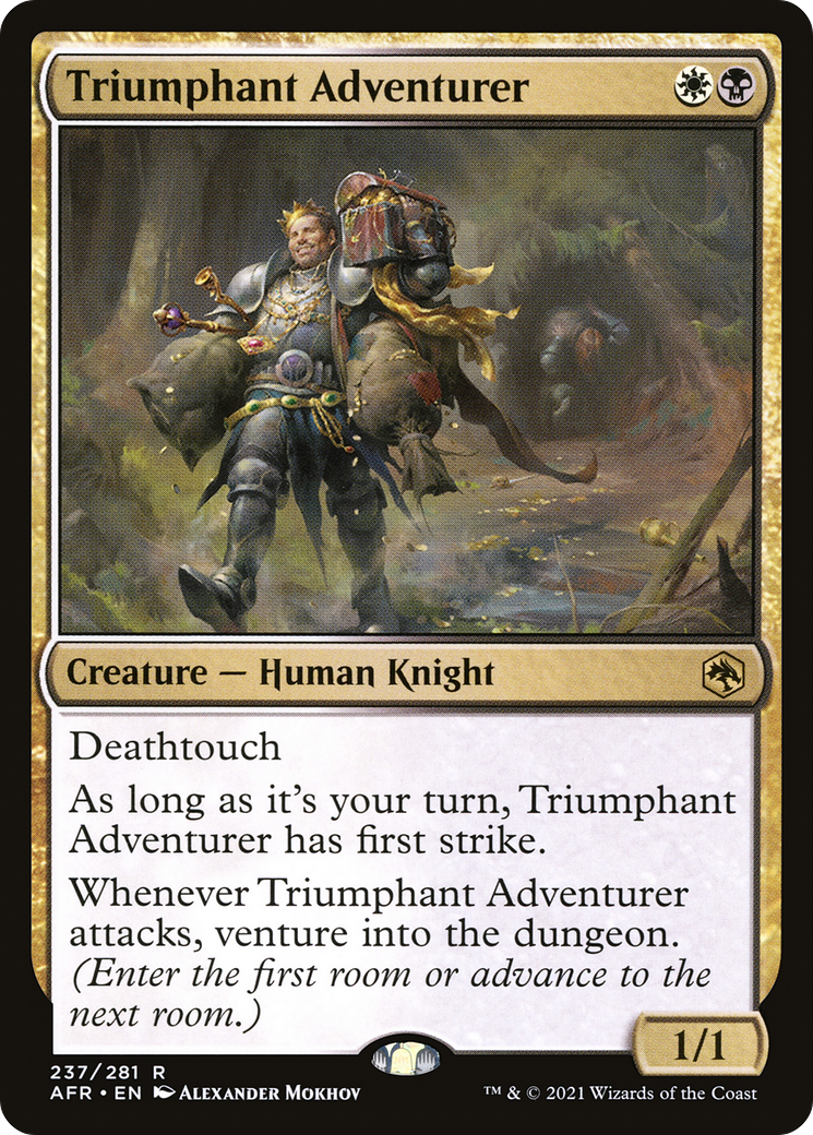Triumphant Adventurer [Dungeons & Dragons: Adventures in the Forgotten Realms] Foil