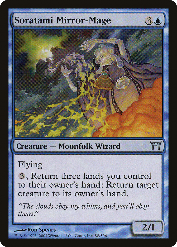Soratami Mirror-Mage (088) Foil - Champions of Kamigawa