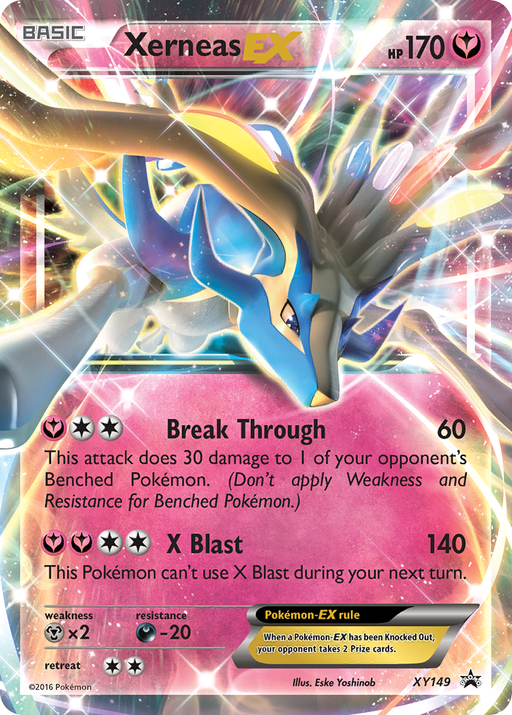 Xerneas EX (XY149) [XY: Black Star Promos] | Silver Goblin