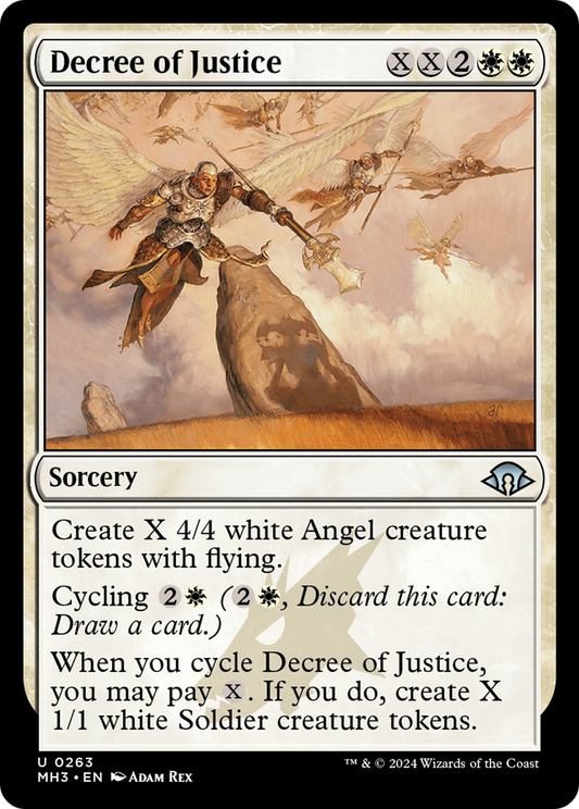 Decree of Justice [Modern Horizons 3] Foil
