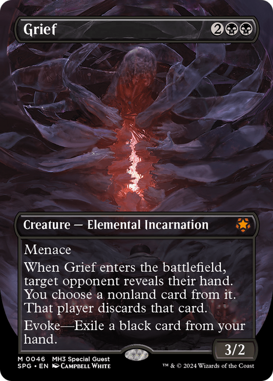 Grief (Borderless) [Modern Horizons 3 Special Guests] Foil