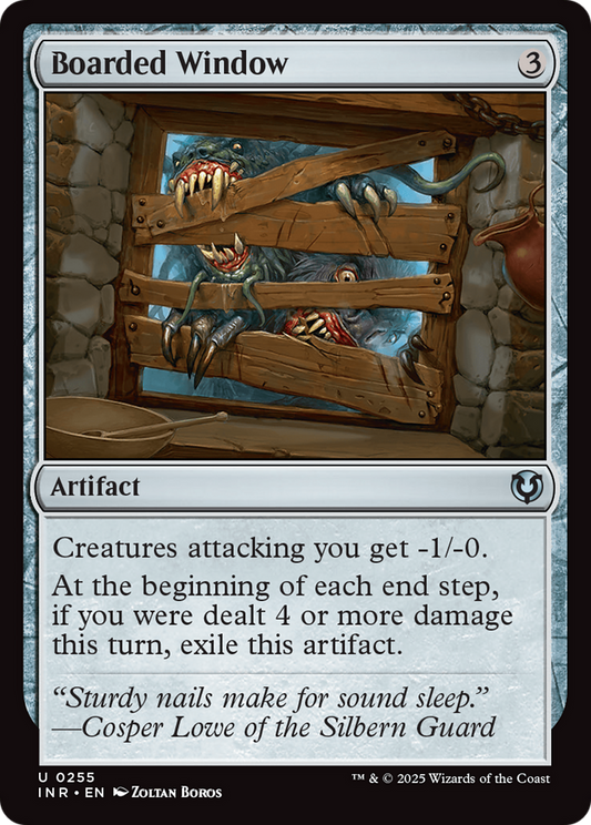Boarded Window Foil (255) - Innistrad Remastered