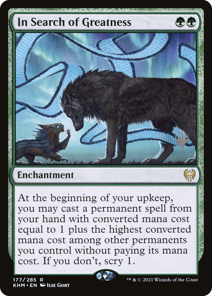 In Search of Greatness (Promo Pack) [Kaldheim Promos] Foil