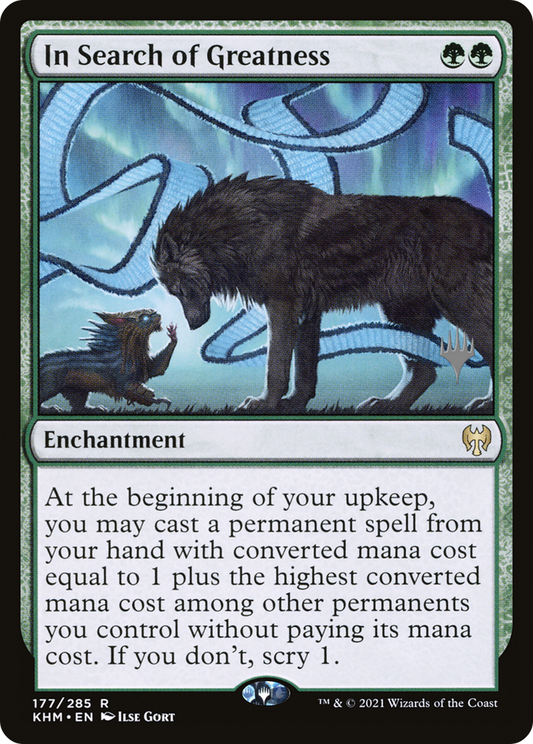 In Search of Greatness (Promo Pack) [Kaldheim Promos] Foil
