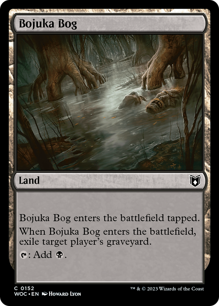 Bojuka Bog [Wilds of Eldraine Commander] | Silver Goblin