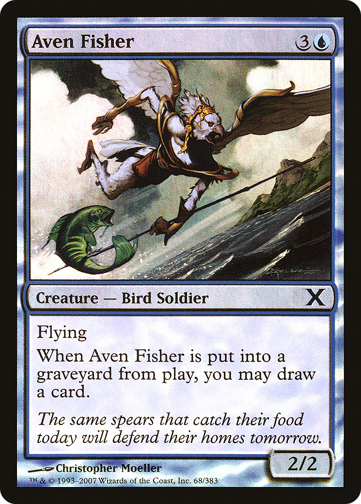 Aven Fisher (68) Foil - Tenth Edition