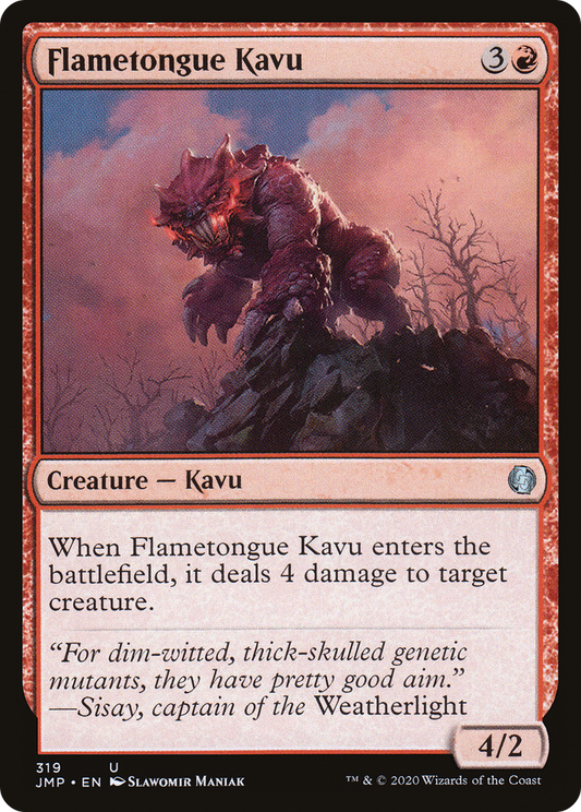 Flametongue Kavu [Jumpstart]