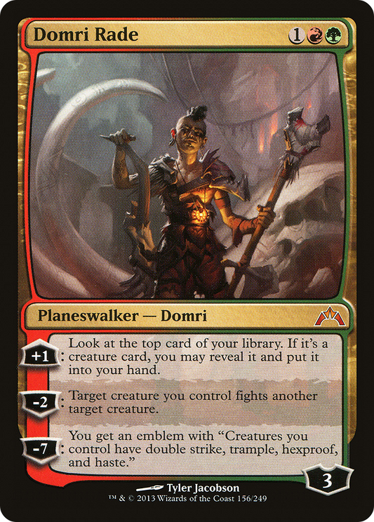 Domri Rade [Gatecrash] Foil