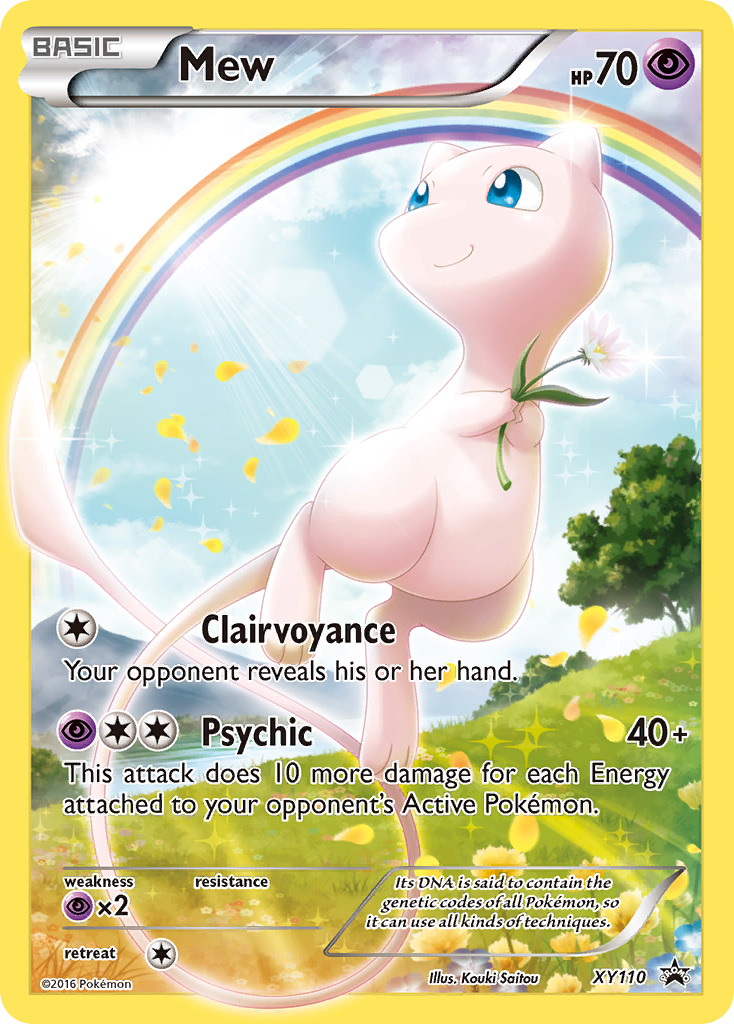 Mew (XY110) [XY: Black Star Promos] | Silver Goblin