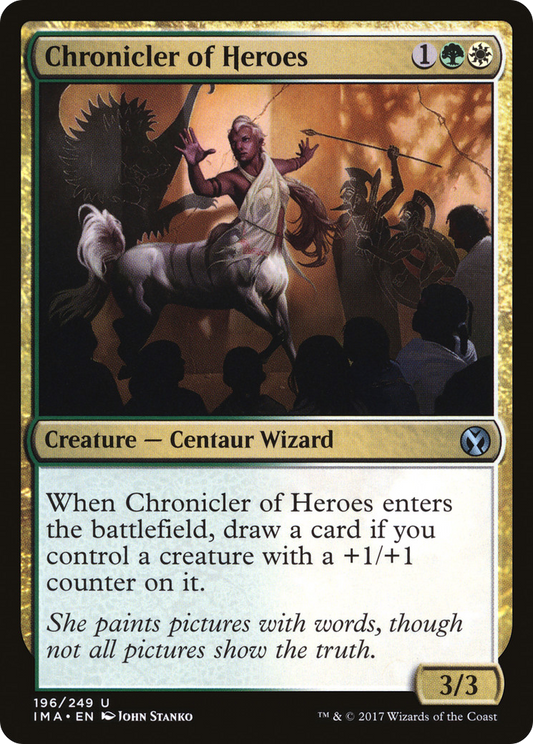 Chronicler of Heroes [Iconic Masters] Foil