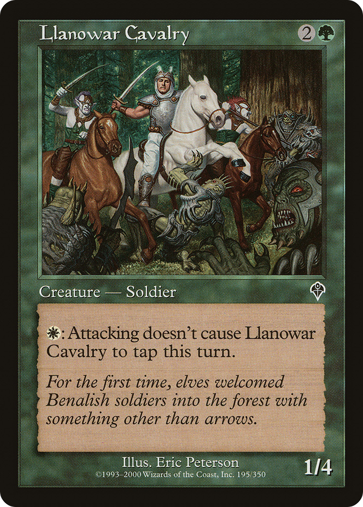 Llanowar Cavalry (195) - Invasion