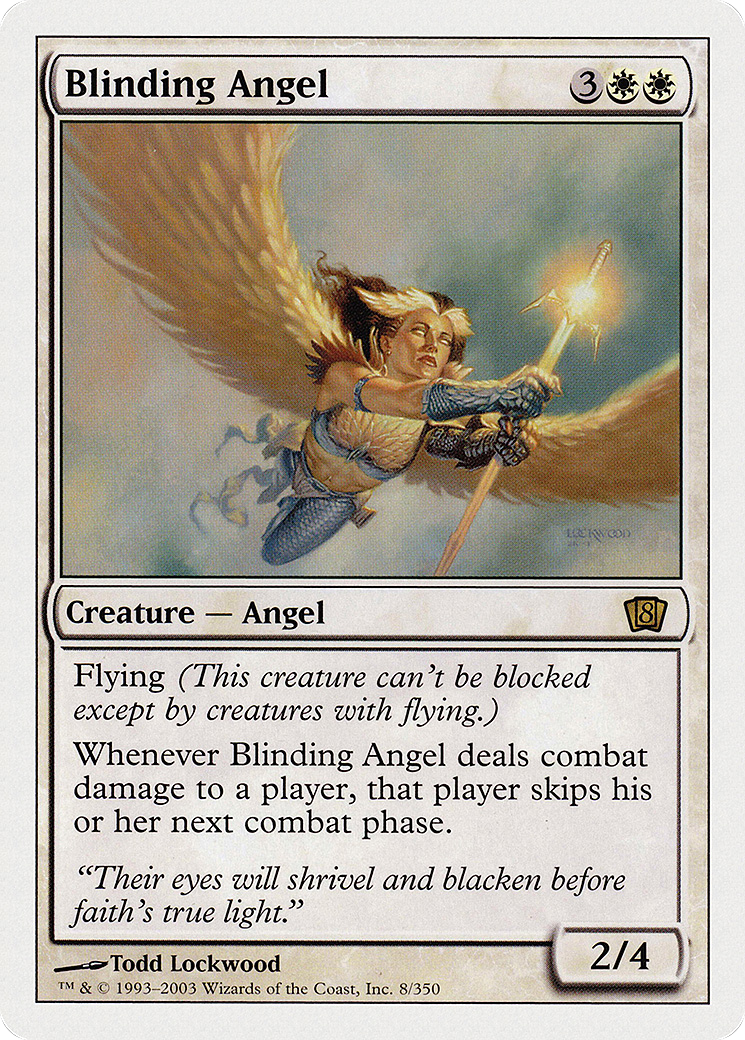 Blinding Angel (008) Foil - Eighth Edition