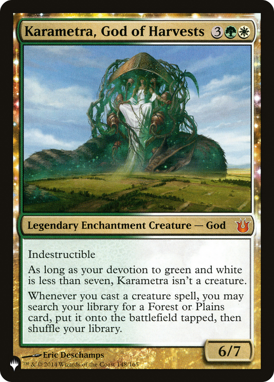 Karametra, God of Harvests [The List]