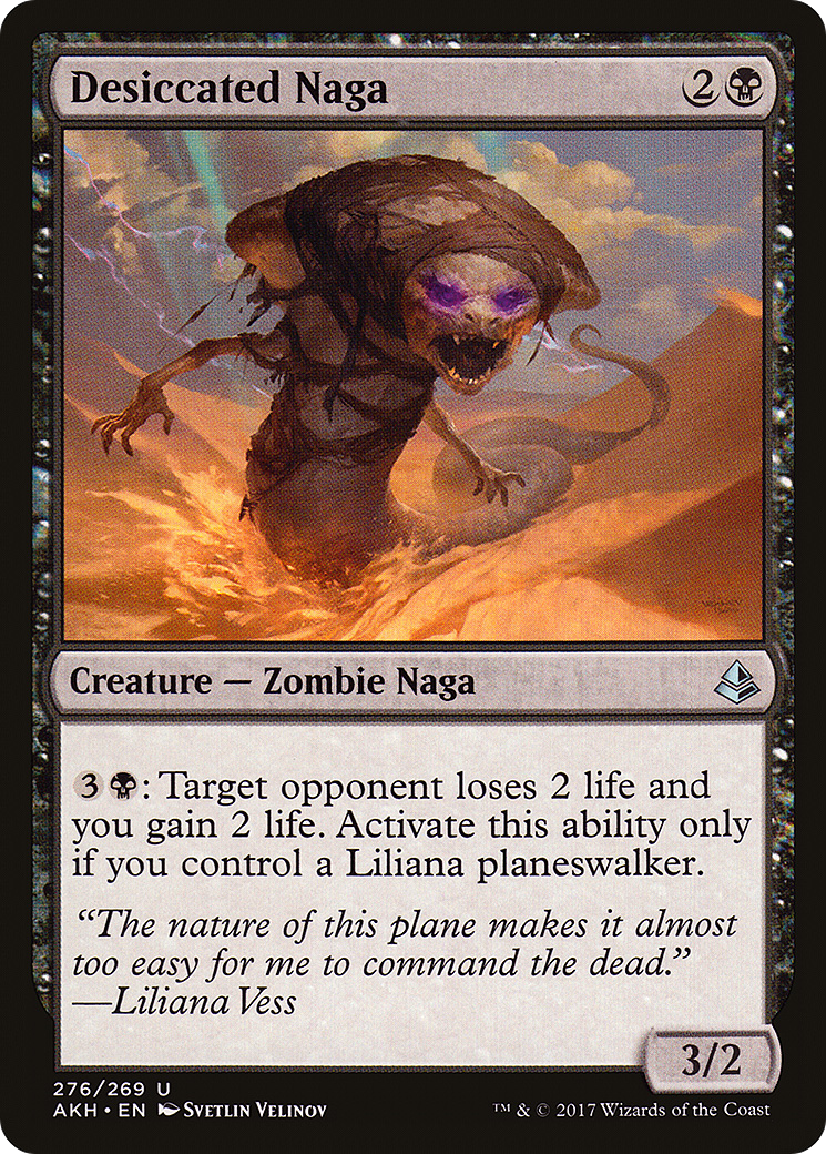 Desiccated Naga [Amonkhet] | Silver Goblin