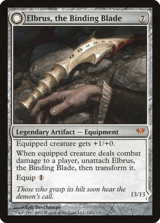 Elbrus, the Binding Blade // Withengar Unbound [Dark Ascension] Foil
