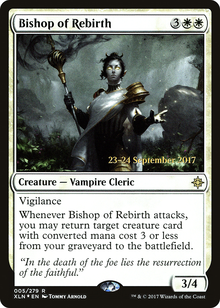 Bishop of Rebirth [Ixalan Prerelease Promos] | Silver Goblin