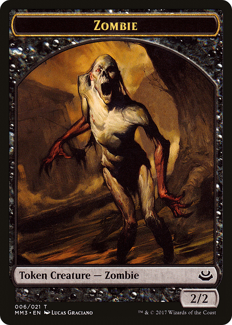 Zombie Token [Modern Masters 2017 Tokens] | Silver Goblin