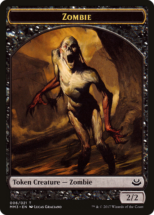 Zombie Token [Modern Masters 2017 Tokens]