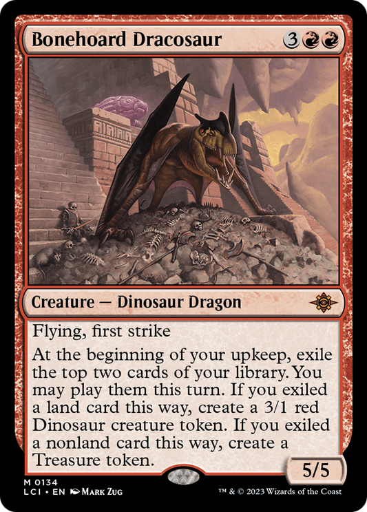 Bonehoard Dracosaur [The Lost Caverns of Ixalan] Foil