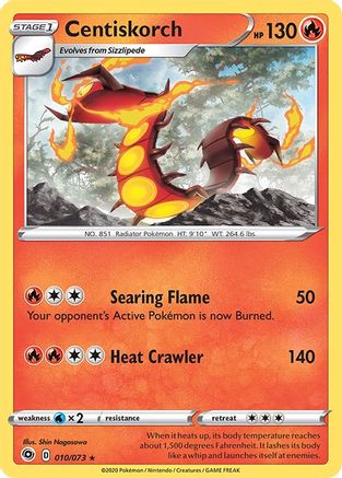 Centiskorch (010/073) [Sword & Shield: Champion's Path] Reverse Holofoil