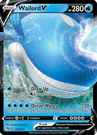 Wailord V (013/073) [Sword & Shield: Champion's Path] | Silver Goblin