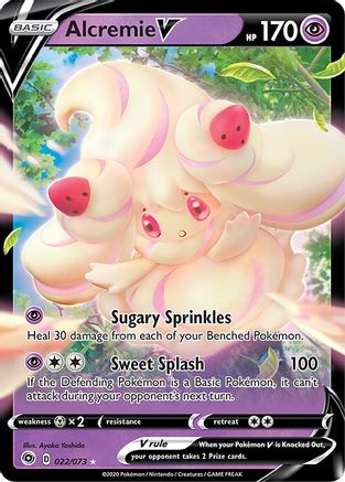 Alcremie V (022/073) [Sword & Shield: Champion's Path] | Silver Goblin