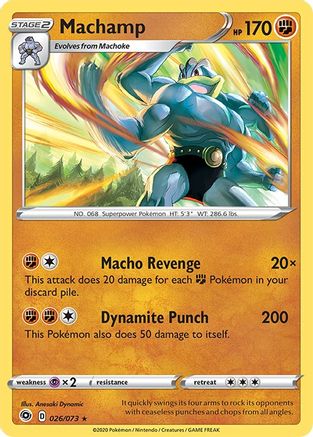 Machamp (26) Reverse Holofoil - Champions Path