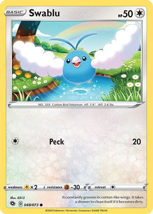 Swablu (48) Reverse Holofoil - Champions Path
