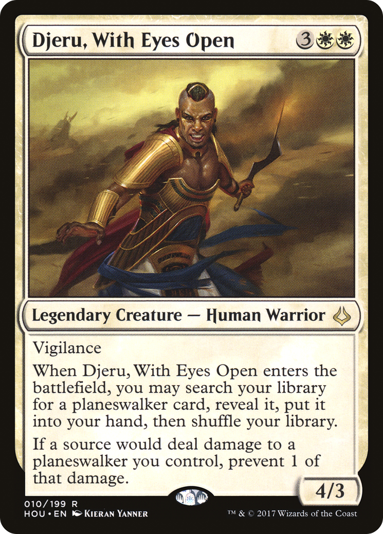 Djeru, With Eyes Open [Hour of Devastation] Foil