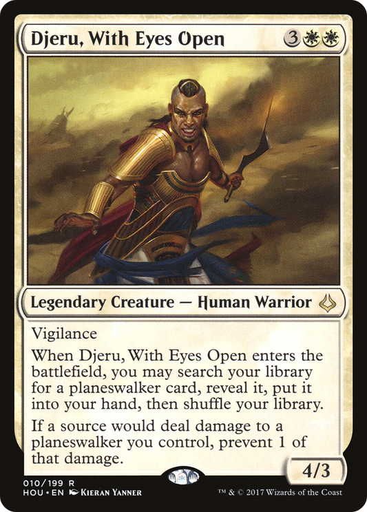 Djeru, With Eyes Open [Hour of Devastation] Foil